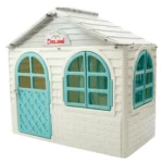 Căsuță de joacă pentru copii 129×78×120 cm, turcoaz, Doloni (02550/15)