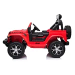 Masina pe acumulator Jeep Wrangler Rubicon (JWR555/3 rosie) - imagine 5