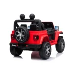 Masina pe acumulator Jeep Wrangler Rubicon (JWR555/3 rosie) - imagine 7