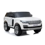 Masina pe acumulator Land Rover Range Rover (RR999/2 alba) - imagine 7