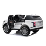 Masina pe acumulator Land Rover Range Rover (RR999/2 alba) - imagine 10