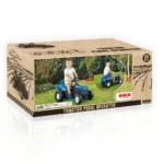 Tractor cu pedale pentru copii, Dolu (8045) - imagine 6