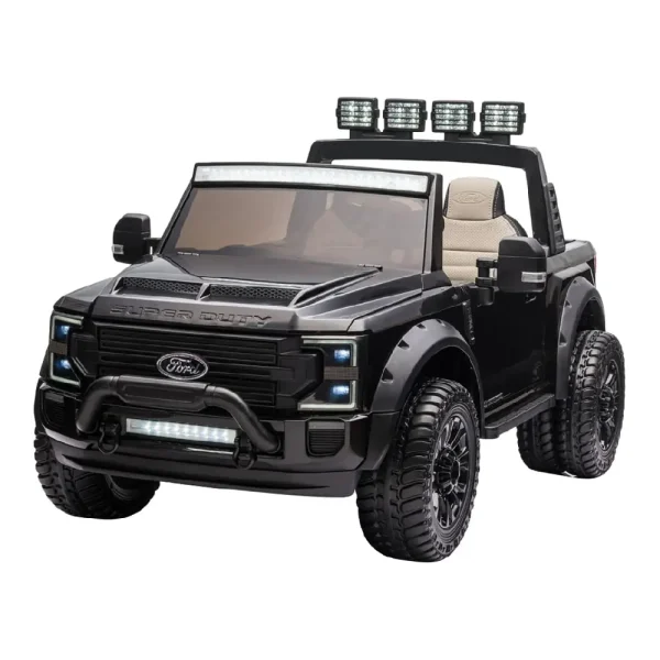 Mașină pe acumulator Ford Super Duty negru RT2088 / 1