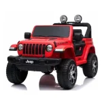 Mașină pe acumulator Jeep Wrangler Rubicon roșie JWR555/3
