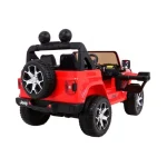 Mașină pe acumulator Jeep Wrangler Rubicon roșie JWR555/3 - imagine 8
