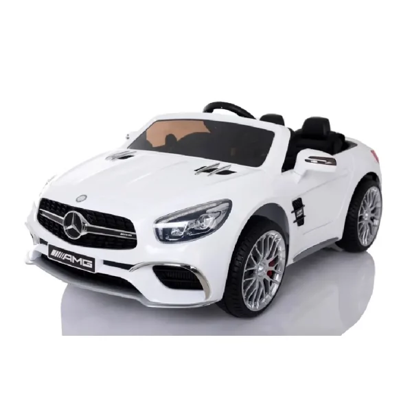 Mașină pe acumulator Mercedes Benz SL65 alb MX602/1