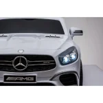 Mașină pe acumulator Mercedes Benz SL65 alb MX602/1 - imagine 6