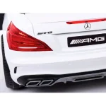 Mașină pe acumulator Mercedes Benz SL65 alb MX602/1 - imagine 7