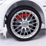 Mașină pe acumulator Mercedes Benz SL65 alb MX602/1 - imagine 9