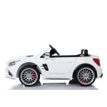 Mașină pe acumulator Mercedes Benz SL65 alb MX602/1 - imagine 3