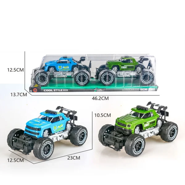 Jucarie set 2 masinute cu inertie