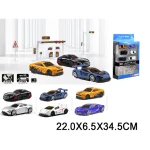 Masini din metal set 6 buc. (06143)