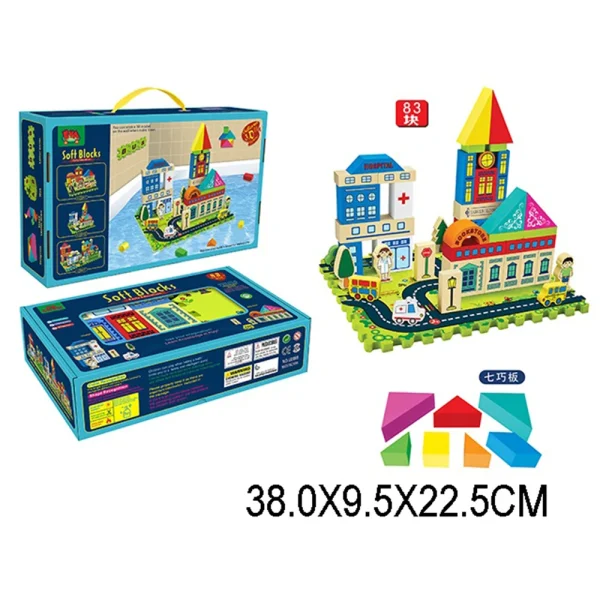 R11A /10 (06493) Jucarie constructor 83elem. (32K)(G3)(G4)