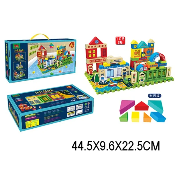 R11A / 3 (06509) Jucarie constructor 108elem.(24K)(G5)
