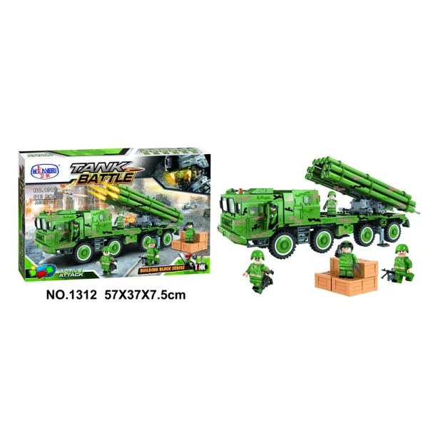 R21B / 8 (13126) Jucarie constructor 613elem.(1312)(12K)(G2)