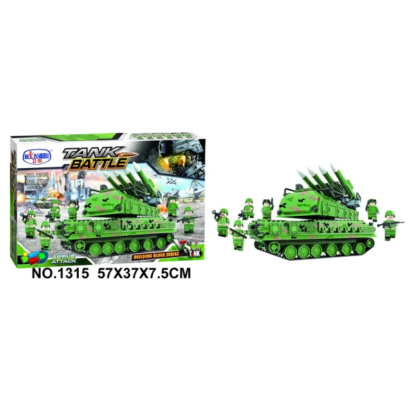 R20B /14 (31095) (13157) Jucarie constructor 823elem.(1315)(12K)(G2)(G5)