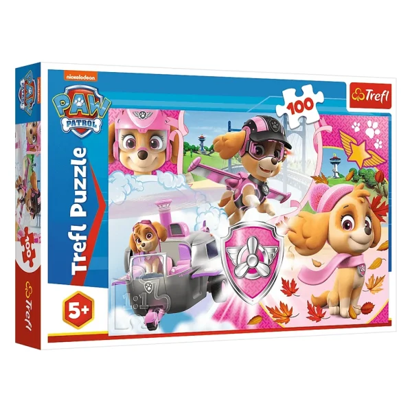 Puzzle 100 elemente "Paw Patrol"