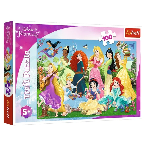 Puzzle 100 elemente "Charming Princesses"