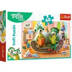 Puzzle 60 elemente "Citim carti impreuna"