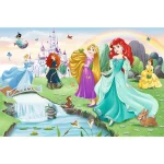Puzzle 60 elemente "Printesele" - imagine 2