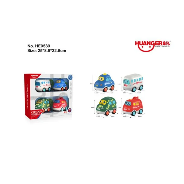 (18608) Jucarie set masinute cu sunete HE0539 (D2R5C)