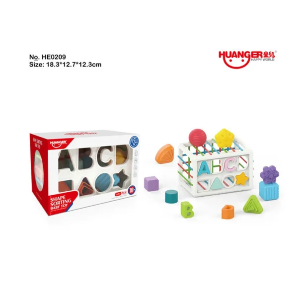 R22B /27 (18639) Jucarie cub educativ cu forme HE0209 (D1R7C)