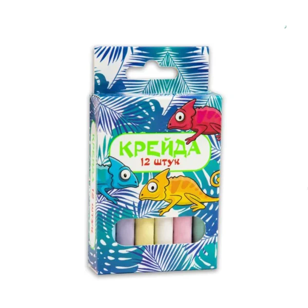 Cretă - 12 bucăți multicolor