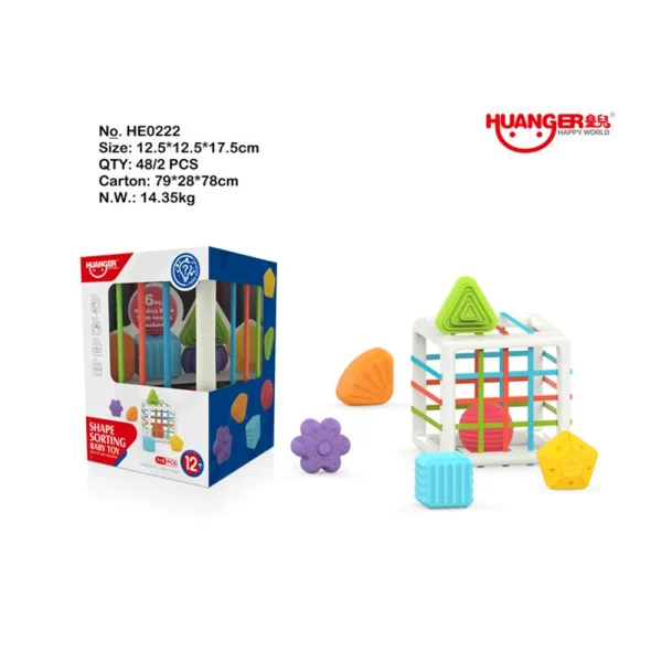(18707) Jucarie cub educativ cu forme HE0222 (D1R7C)