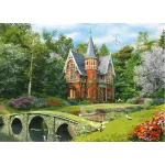 Puzzle din lemn 1000 elemente "Casa victoriana" - imagine 2