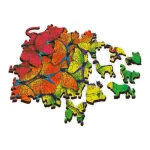 Puzzle din lemn 501elem. "Fluturasii colorati" - imagine 3