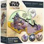 Puzzle din lemn 160 elemente "The Mandalorians-Reunire"
