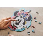 Puzzle din lemn 160 elemente "Minnie Mouse elegantă" - imagine 2