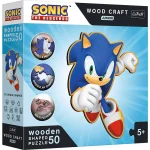 Puzzle din lemn 50elem."Sonic"