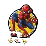 Puzzle din lemn 50elem."Spiderman" - imagine 2