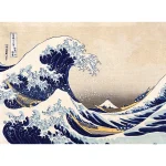 Puzzle din lemn 200elem."Marele Val de lângă Kanagawa" - imagine 2