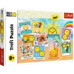 Puzzle 300 elemente "Smiley in vacanta"