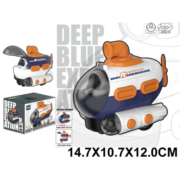 R 6A /17 (24907) Jucarie submarina pe baterii (96K)(D2R2 1K)