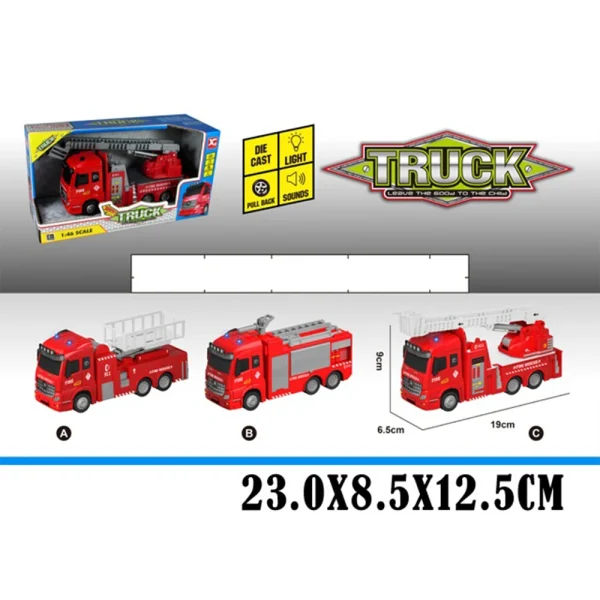 Jucarie masina din metal cu muz/lum