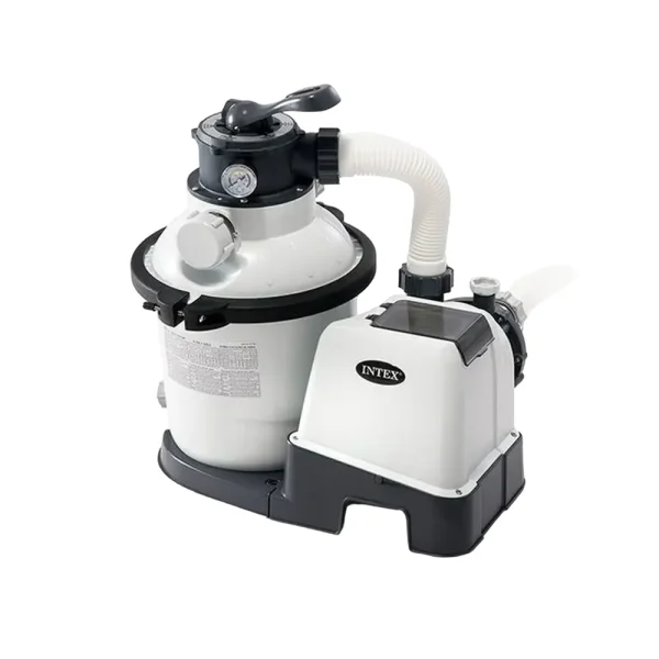 INTEX Pompă de filtrare cu nisip “Krystal Clear SX1500”, rezervor de nisip 12kg, capacitate 5700 L/h