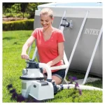 INTEX Pompă de filtrare cu nisip “Krystal Clear SX1500”, rezervor de nisip 12kg, capacitate 5700 L/h - imagine 3