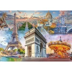 Puzzle 2000 "Weekend in Paris" - imagine 2