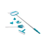 28003 INTEX Set de curățare „Deluxe” pentru piscină: mâner telescopic 279 cm, plasă, aspirator, perie, furtun