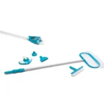 Set de curățare Deluxe pentru piscină, mâner telescopic 279 cm, plasă, aspirator, perie, furtun, Intex (28003) - imagine 10