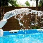 Cascada de piscina cu iluminare LED colorata (28089) - imagine 4