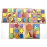 Puzzle din lemn"Figuri"