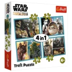 Puzzle 4in1 "Mandalorians,Star Wars"