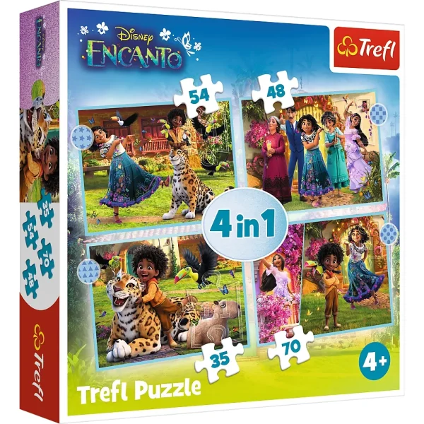Puzzle 4in1 "Encanto"