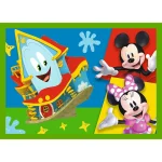 Puzzle 4in1 "Mickey alaturi de prieteni" - imagine 4