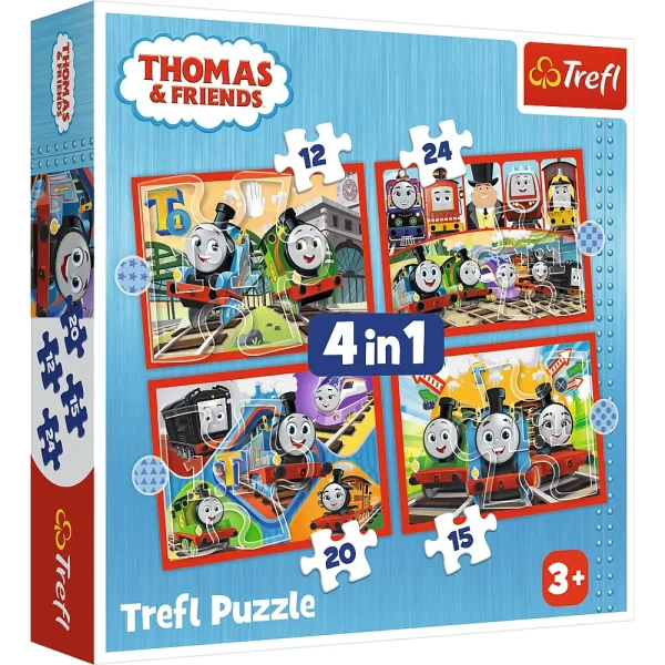 (34619) Puzzle 4in1 "Thomas"
