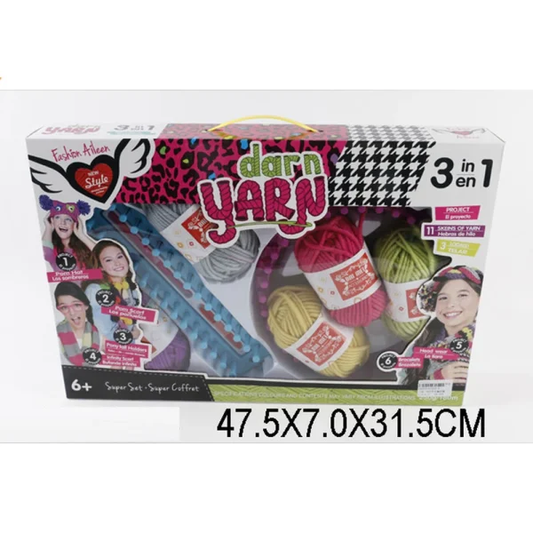 (35147) Jucarie set pentru impletit